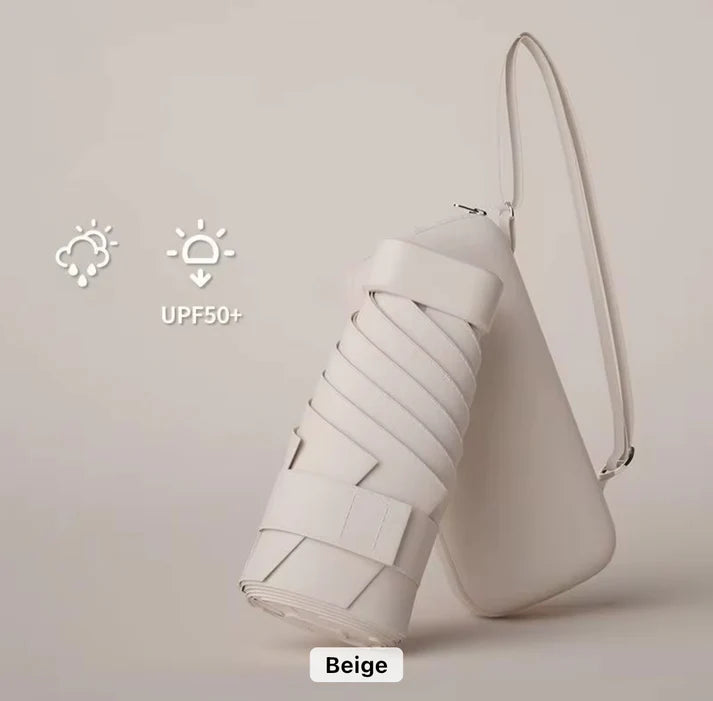 Mini Umbrella with Case for Men & Women (Manual Open)
