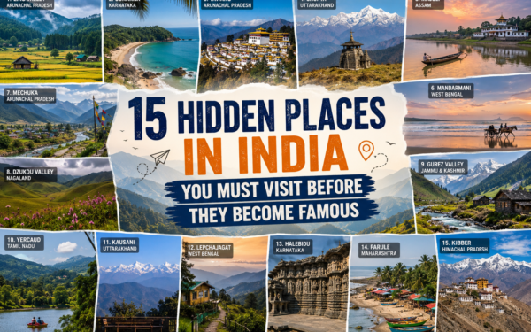 15 Hidden Places in India You Must Visit Before They Become Famous