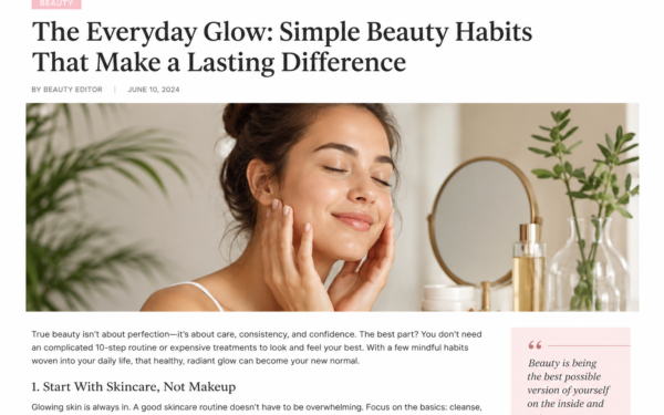 The Ultimate Guide to Achieving Naturally Glowing Skin in 2026