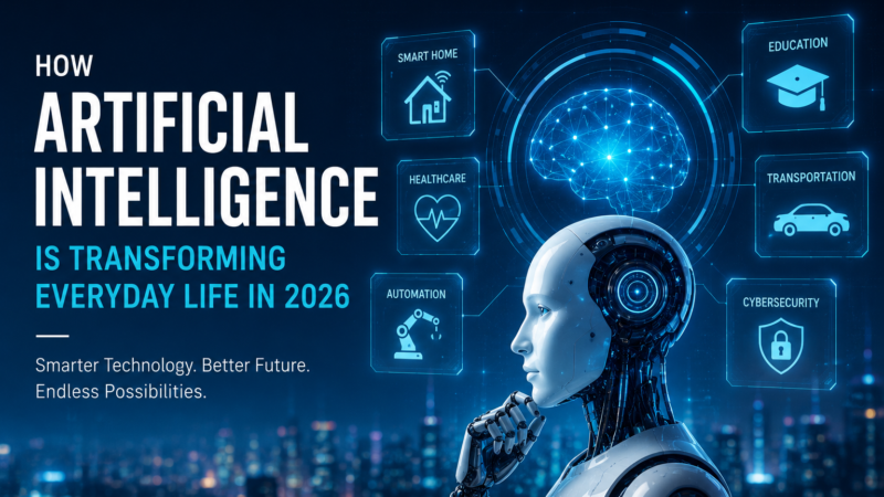 How Artificial Intelligence Is Transforming Everyday Life in 2026
