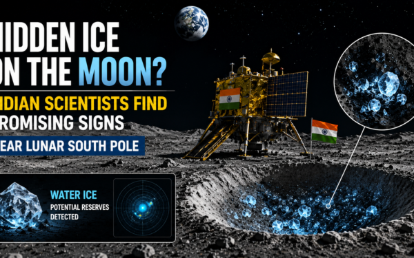 Hidden Ice on the Moon? Indian Scientists Find Promising Signs Near Lunar South Pole
